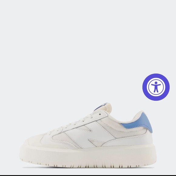 Unisex New Balance CT302 Shoes White Heritage Blue - Picture 3 of 4